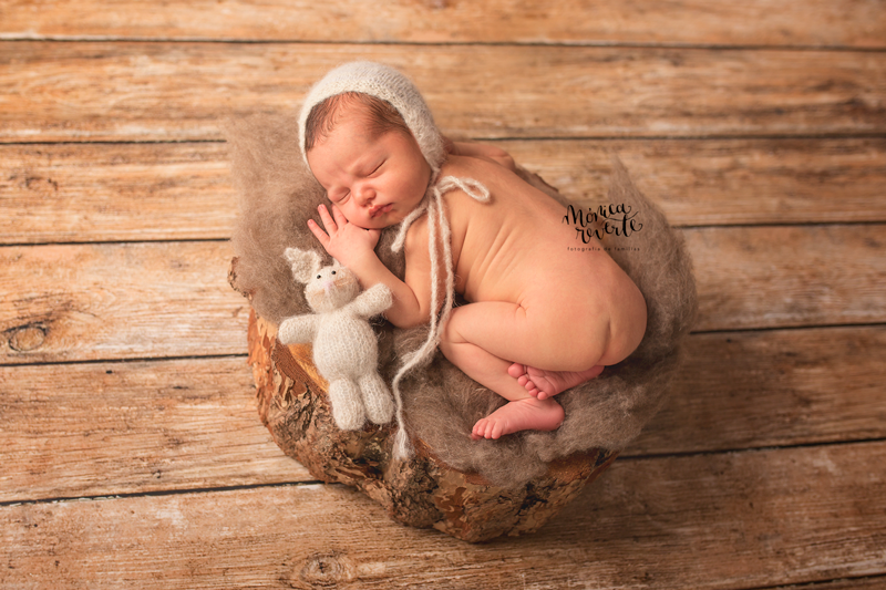¿Qué hacemos si tu bebé llora en la sesión? Fotografia de recién nacido en Madrid