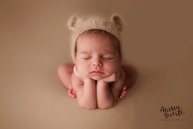 Fotos recién nacido Madrid: sesion newborn de un bombón