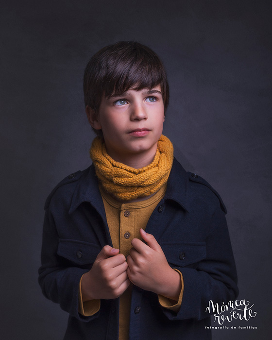Sesión de fotos retrato infantil fine art en madrid