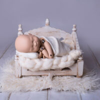 Estudio de fotografía en madrid de bebé recién nacido