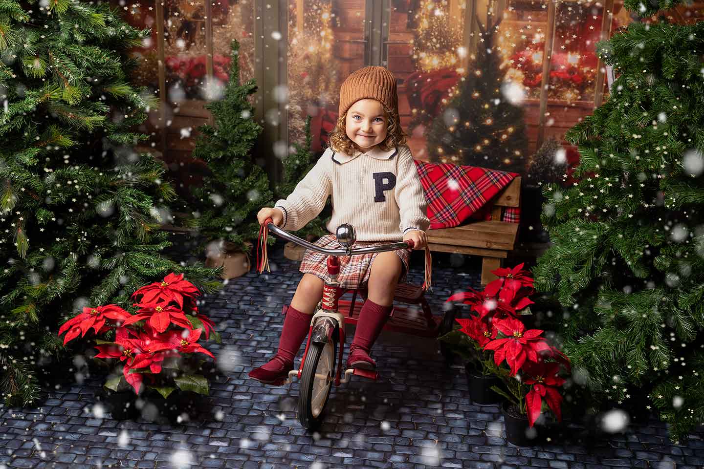 Fotógrafa de Navidad en Madrid